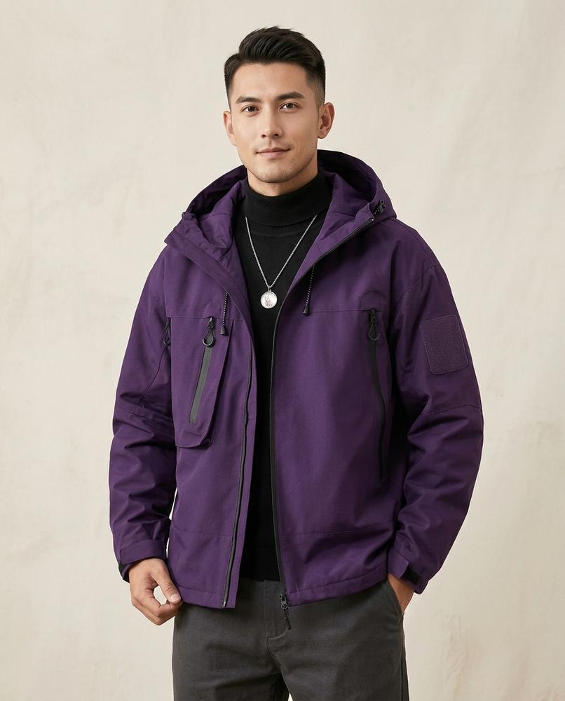 Lands Mode - Zalor | Reißverschluss Funktionale Jacke Herren