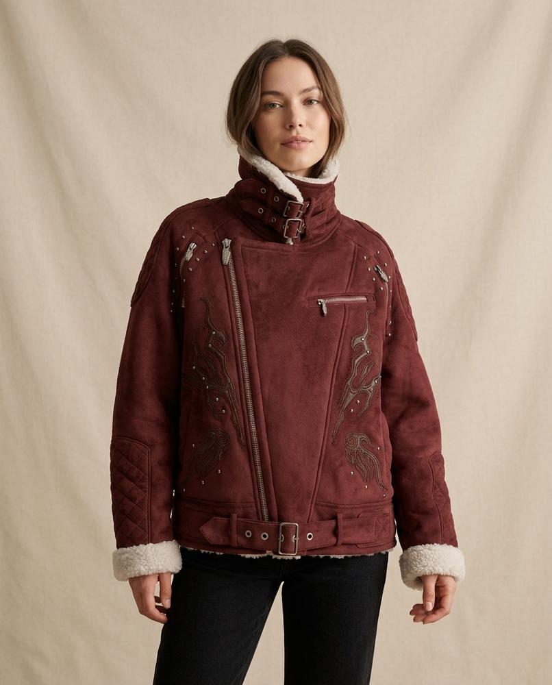 Lands Mode - Arver | Verzierte Gesteppte Jacke Herren