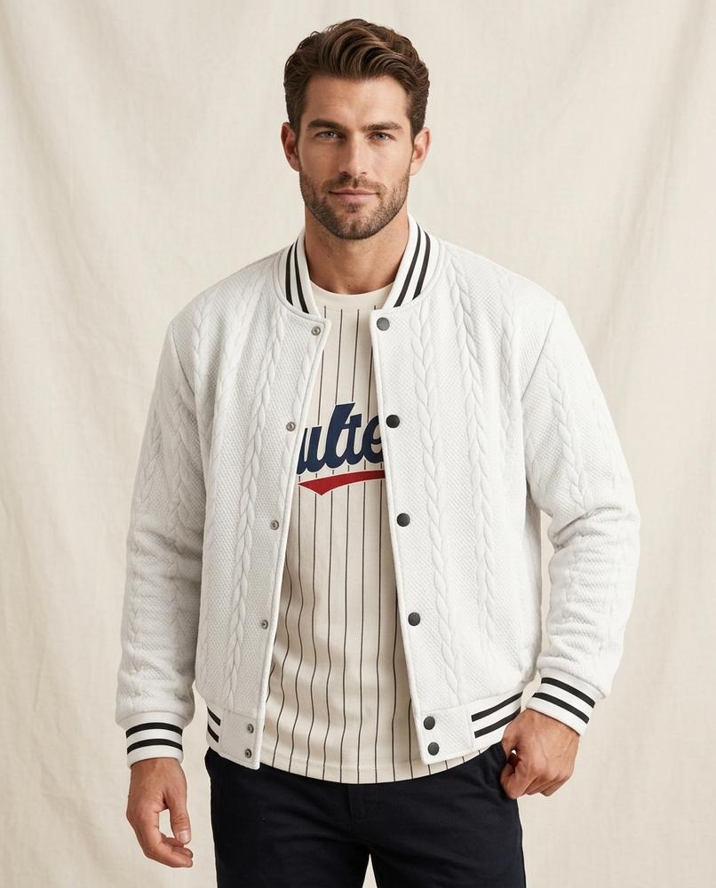 Lands Mode - Noron | Strukturiert Gerippt Jacke Herren