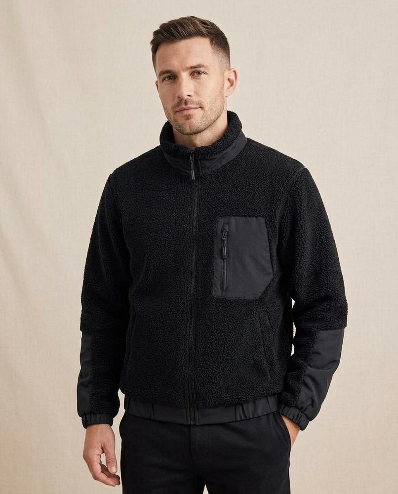 Lands Mode - Yonal | Strukturiert Hochgeschlossen Jacke Herren