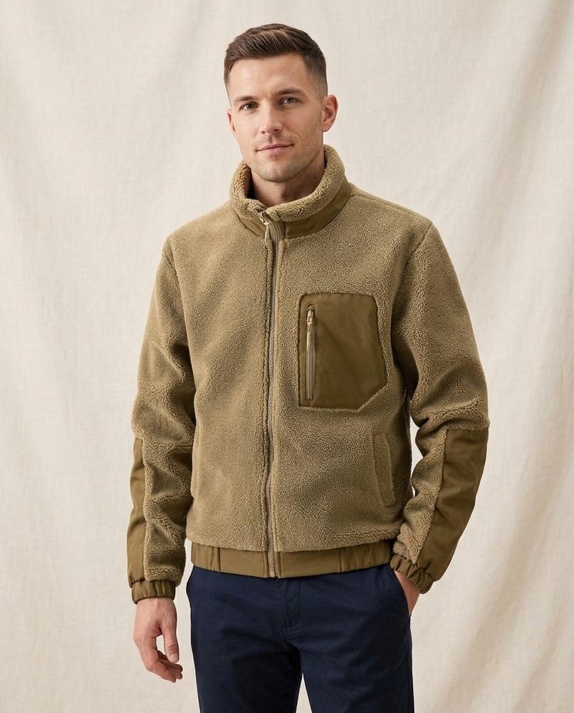 Beanland - Yonal | Strukturiert Hochgeschlossen Jacke Herren