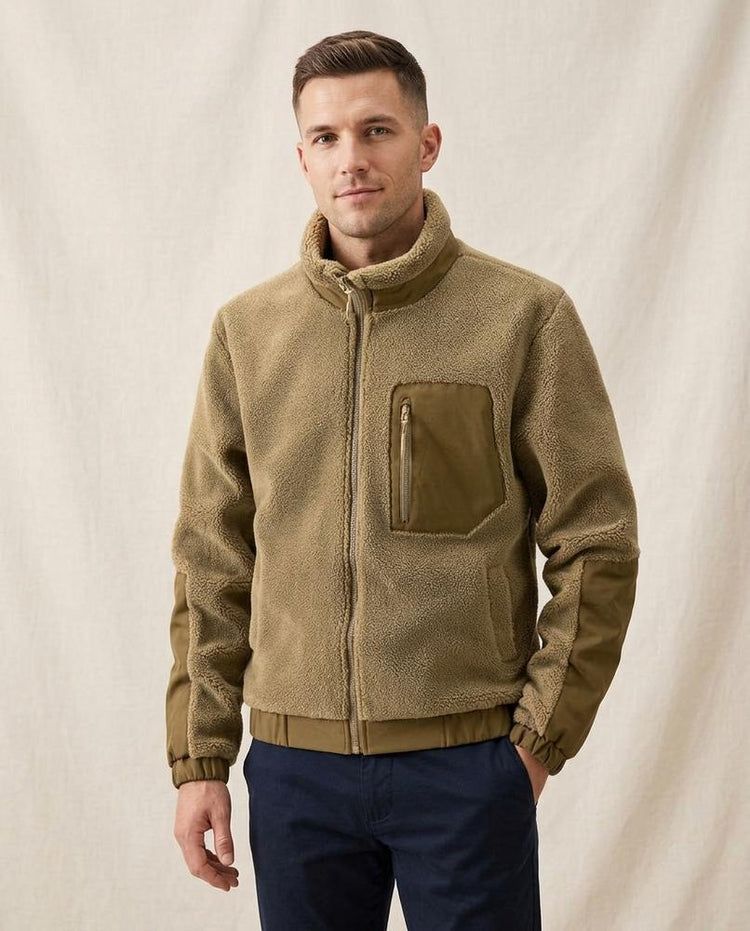 Beanland - Yonal | Strukturiert Hochgeschlossen Jacke Herren