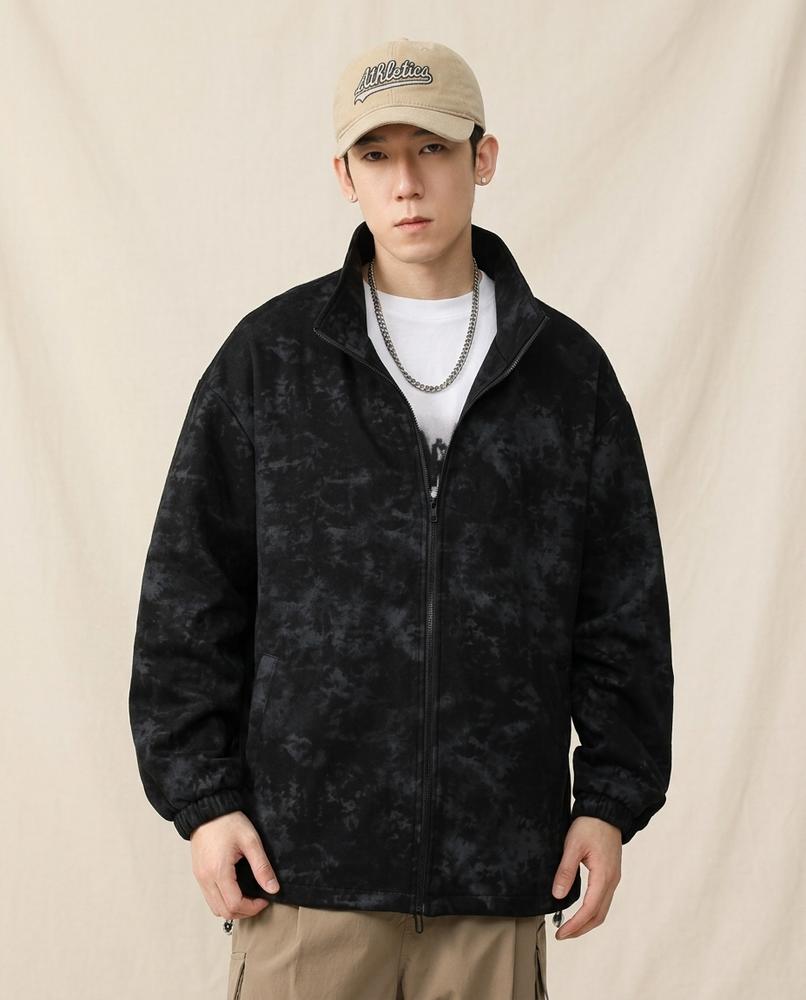 Lands Mode - Velan | Gewaschene Fleece Jacke Herren