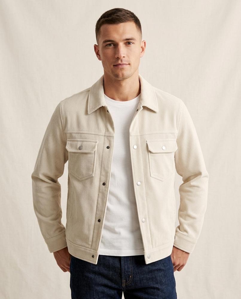 Beanland - Zamel | Gerippte Cord Jacke Herren