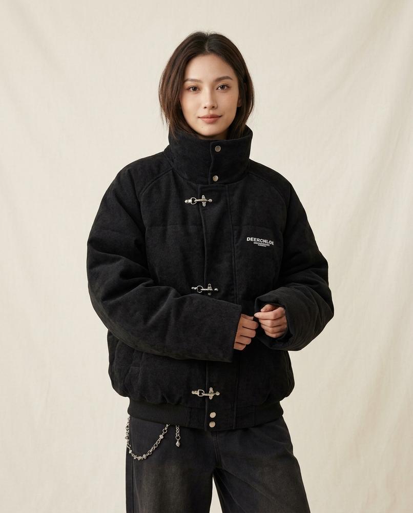 Lands Mode - Tirev | Wattiert Oversized Jacke Unisex