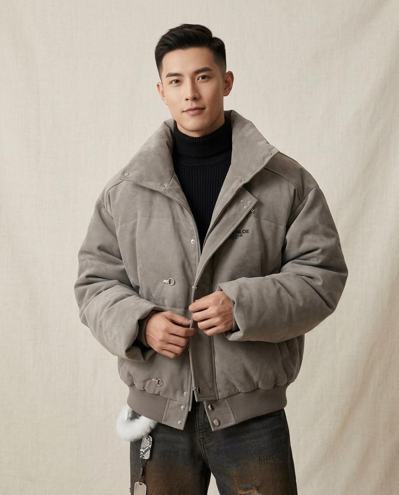 Beanland - Tirev | Wattiert Oversized Jacke Unisex