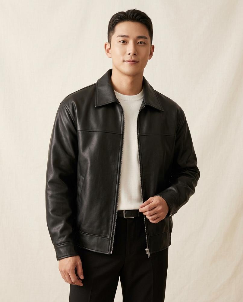 Lands Mode - Vasan | Synthetische Glatte Jacke Herren