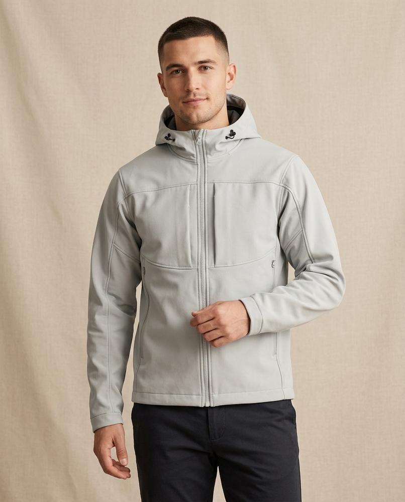 Lands Mode - Rinal | Kapuzen Softshell Jacke Herren