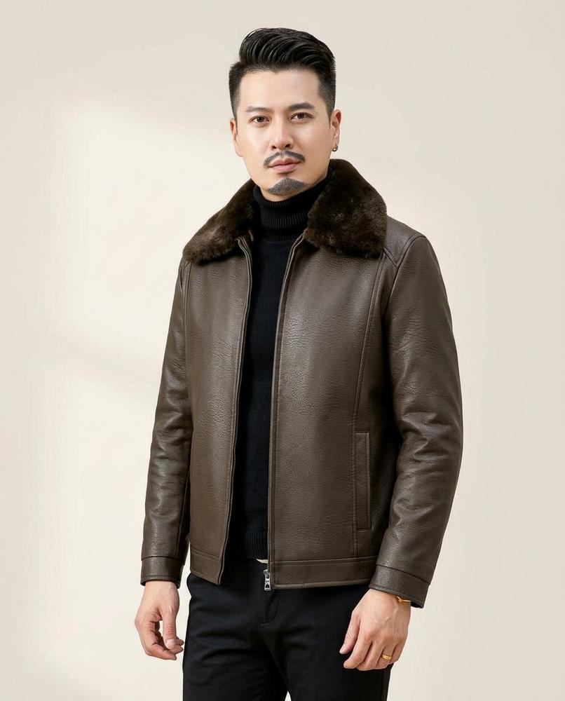 Lands Mode - Selev | Gefüttert Strukturiert Jacke Herren