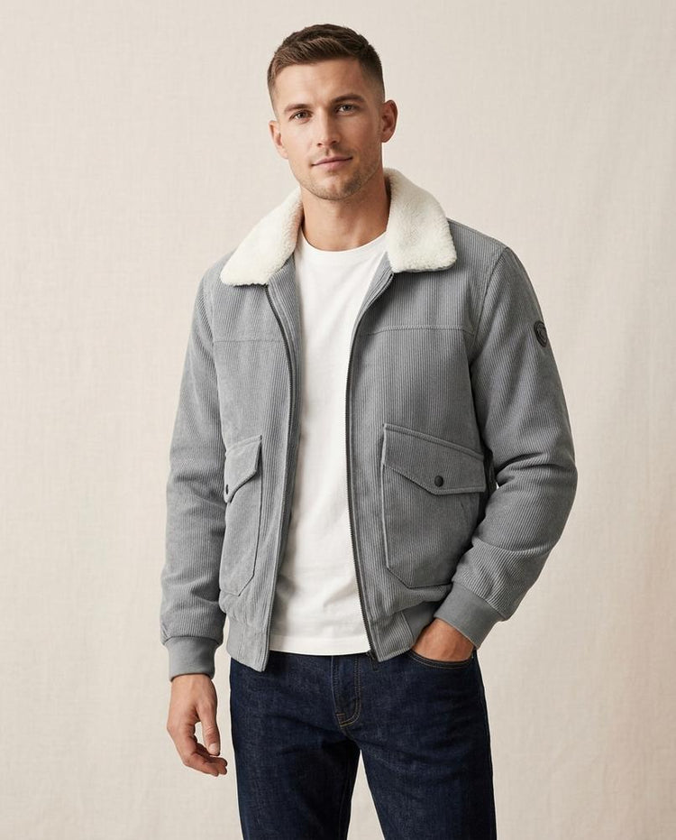 Beanland - Maram | Gefüttert Cord Jacke Herren