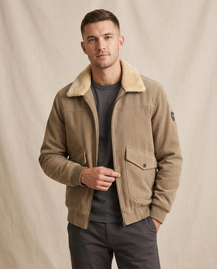 Beanland - Maram | Gefüttert Cord Jacke Herren