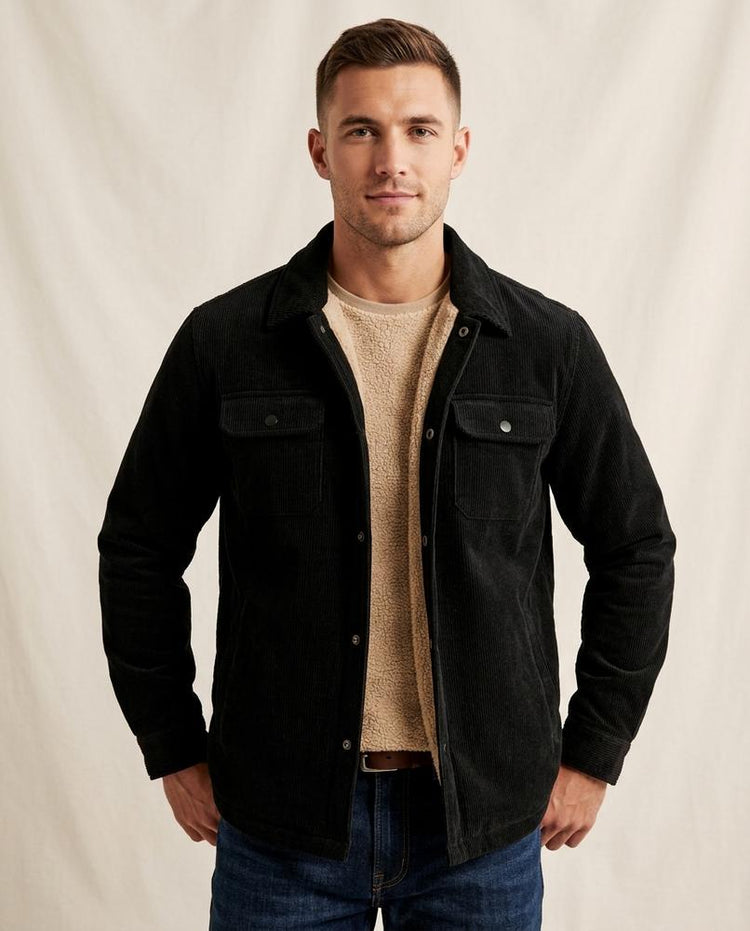 Beanland - Tahal | Gefüttert Cord Jacke Herren