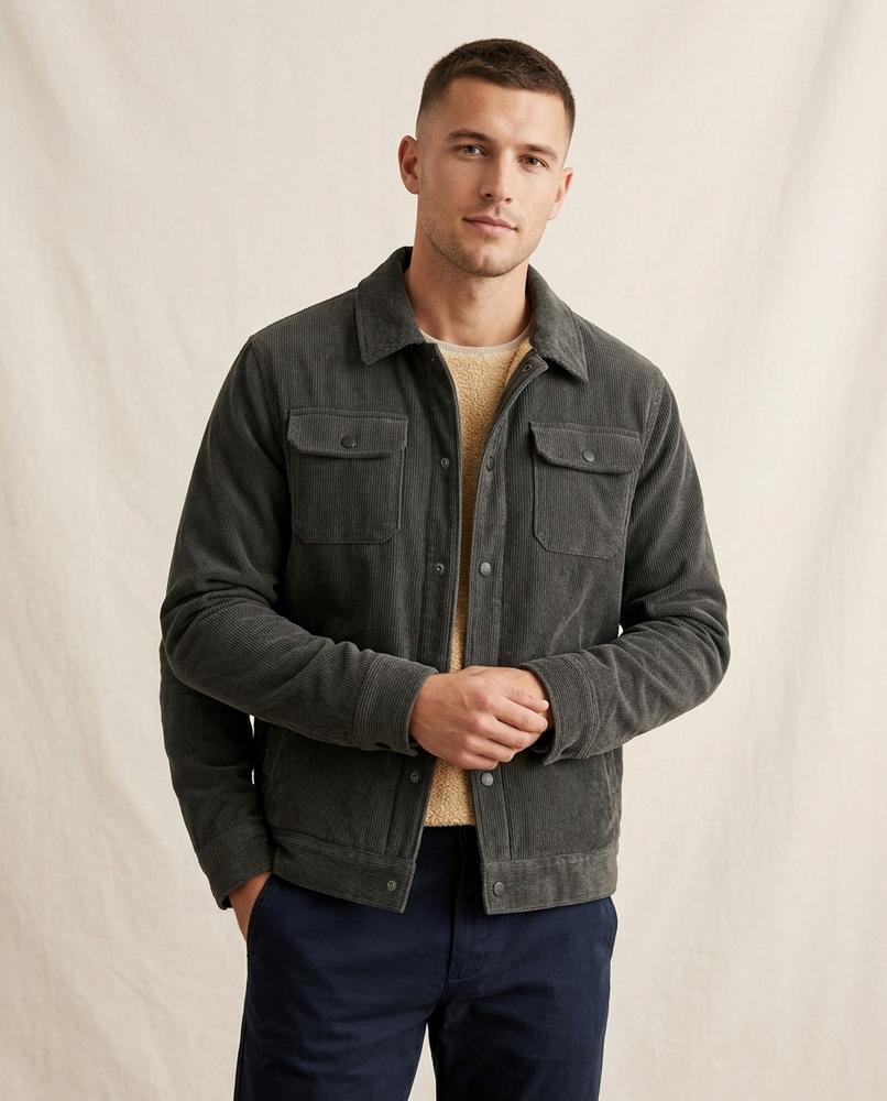 Beanland - Tahal | Gefüttert Cord Jacke Herren