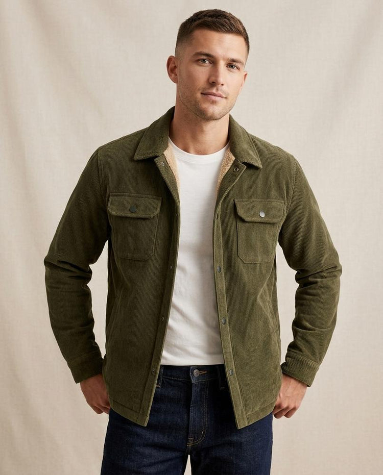 Beanland - Tahal | Gefüttert Cord Jacke Herren