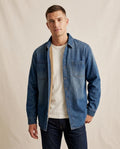 Lands Mode - Rirel | Gefüttertes Jeans Hemd Herren