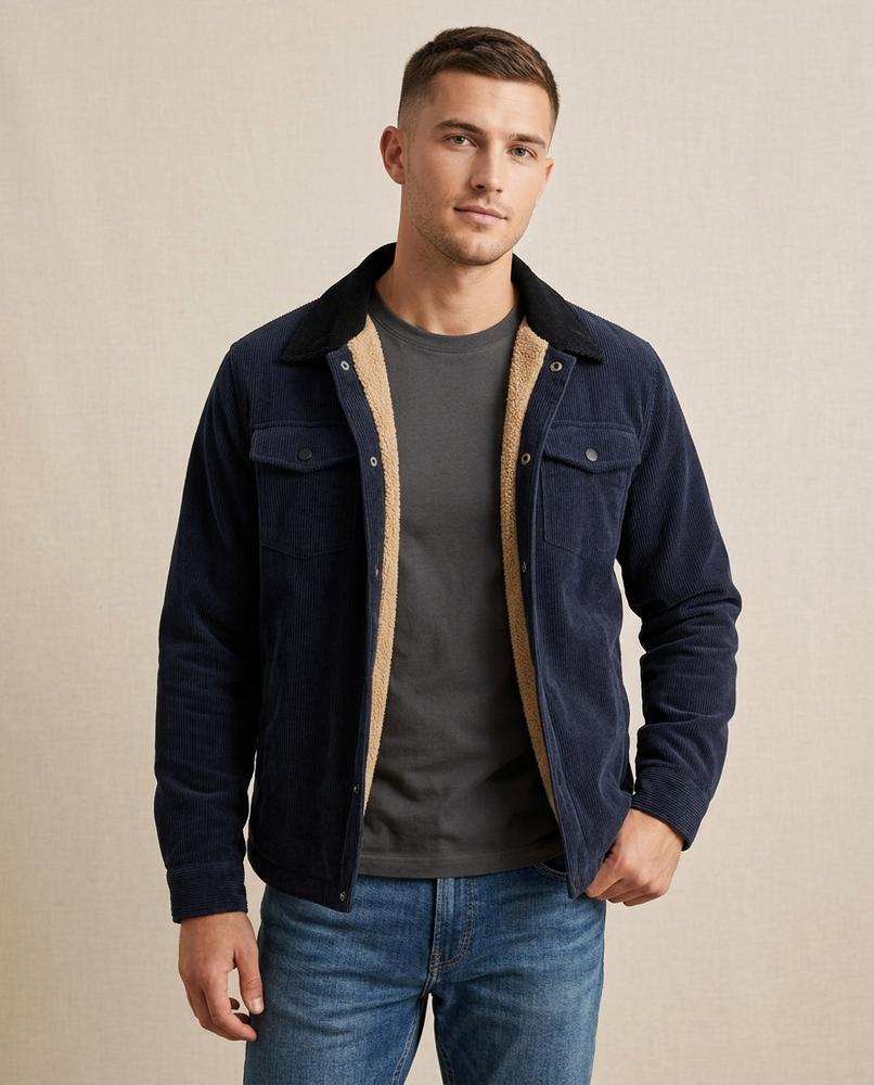 Beanland - Tahal | Gefüttert Cord Jacke Herren