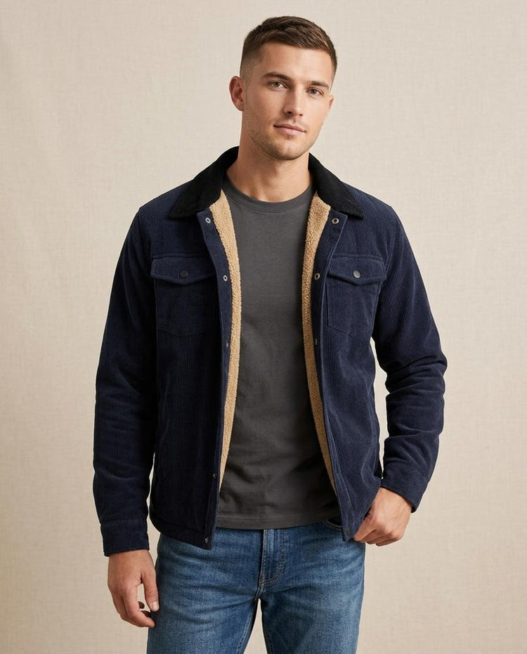 Beanland - Tahal | Gefüttert Cord Jacke Herren