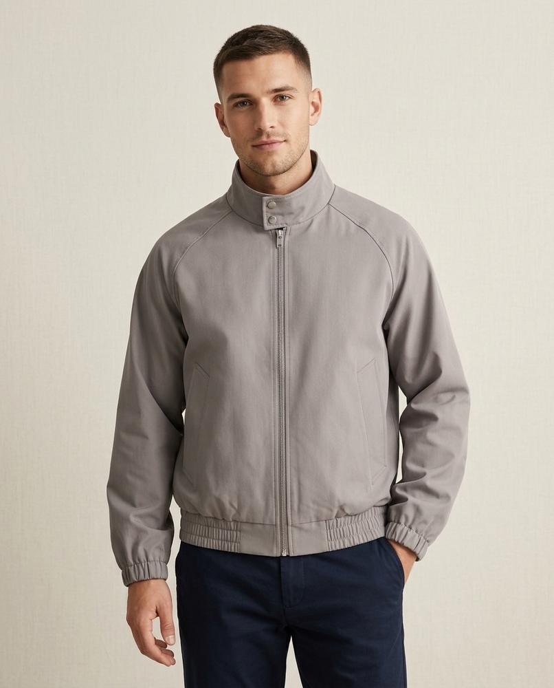 Beanland - Elmar | Locker Geschnittene Reißverschluss Jacke Unisex