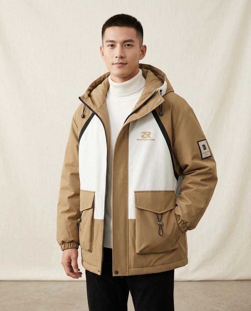 Beanland - Tamin | Gefüttert Zweifarbig Jacke Unisex