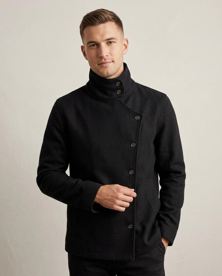 Beanland - Ardan | Hochgeschlossen Asymmetrisch Jacke Unisex