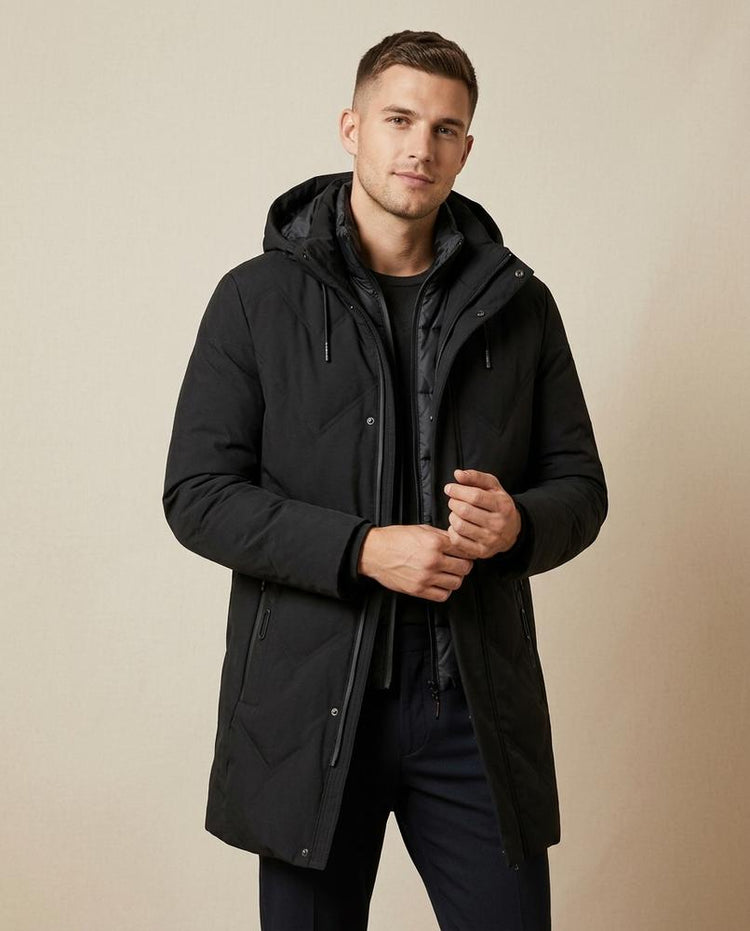 Beanland - Cotal | Wattierter Stepp Mantel Herren