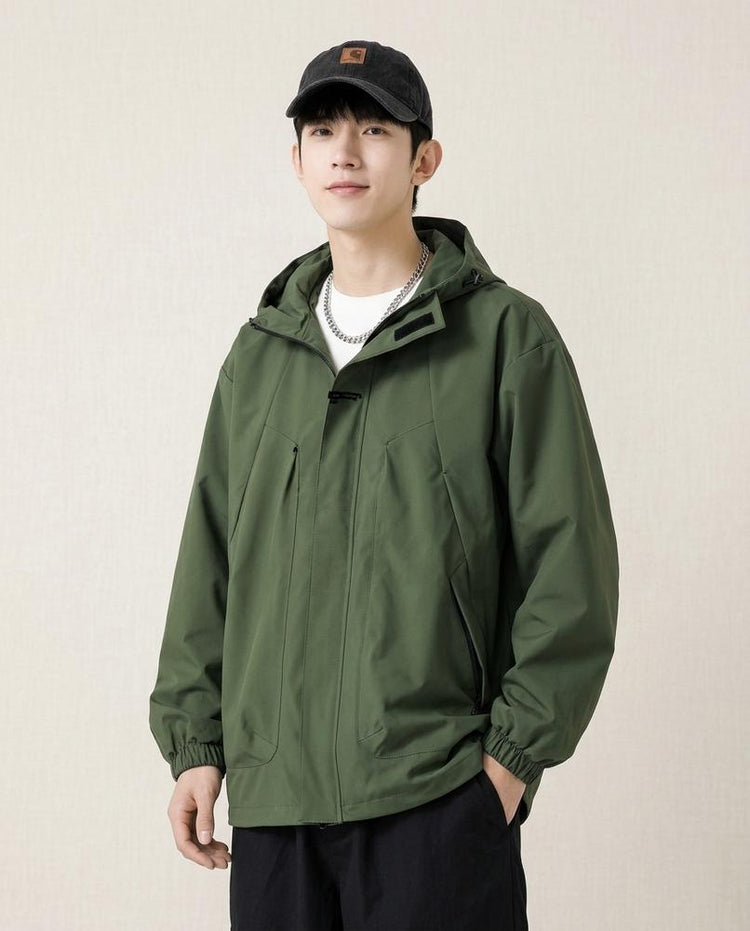 Beanland - Zalin | Funktionale Locker Geschnittene Jacke Herren