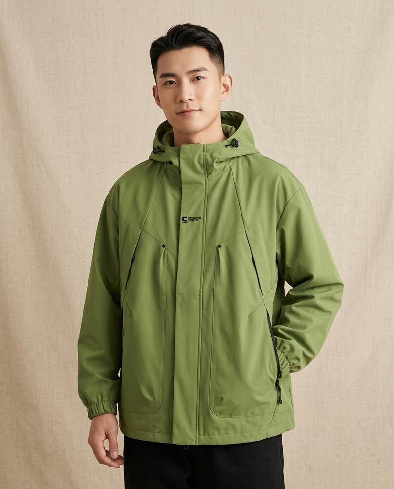 Lands Mode - Zalin | Funktionale Locker Geschnittene Jacke Herren