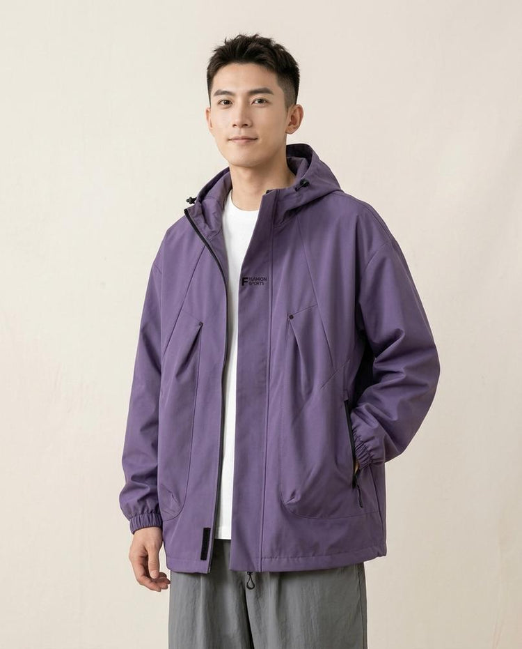 Beanland - Zalin | Funktionale Locker Geschnittene Jacke Herren
