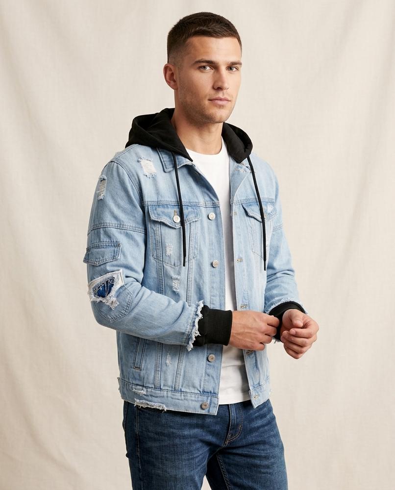 Lands Mode - Arrel | Kombinierte Gerissene Jacke Unisex