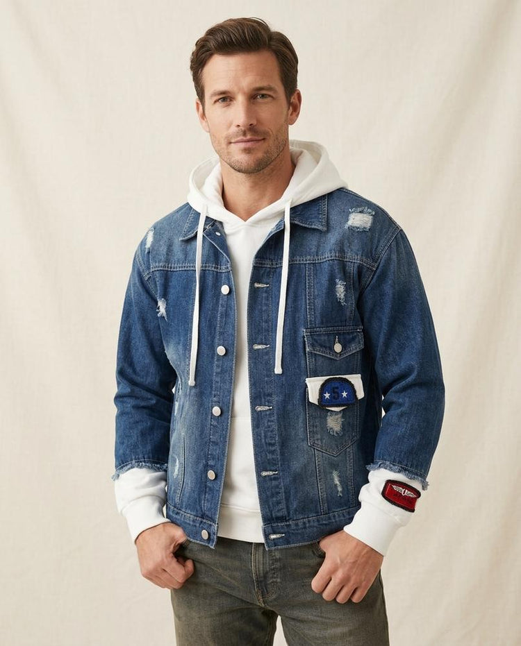 Beanland - Arrel | Kombinierte Gerissene Jacke Unisex