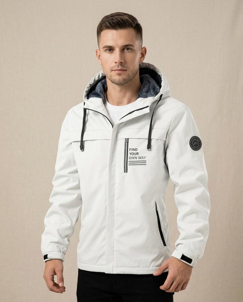 Lands Mode - Nimin | Gefüttert Bedruckt Jacke Herren