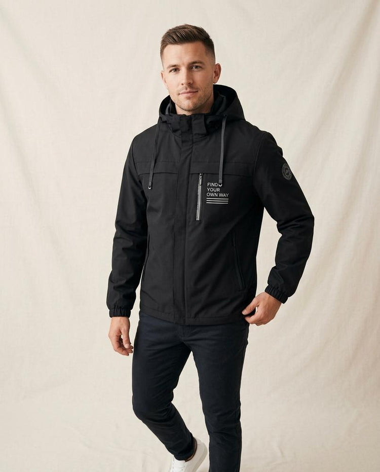 Beanland - Nimin | Gefüttert Bedruckt Jacke Herren
