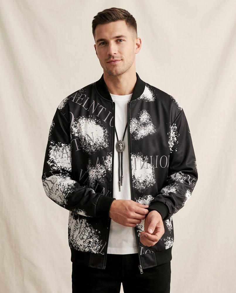 Lands Mode - Tasel | Bedruckt Gerippt Jacke Herren