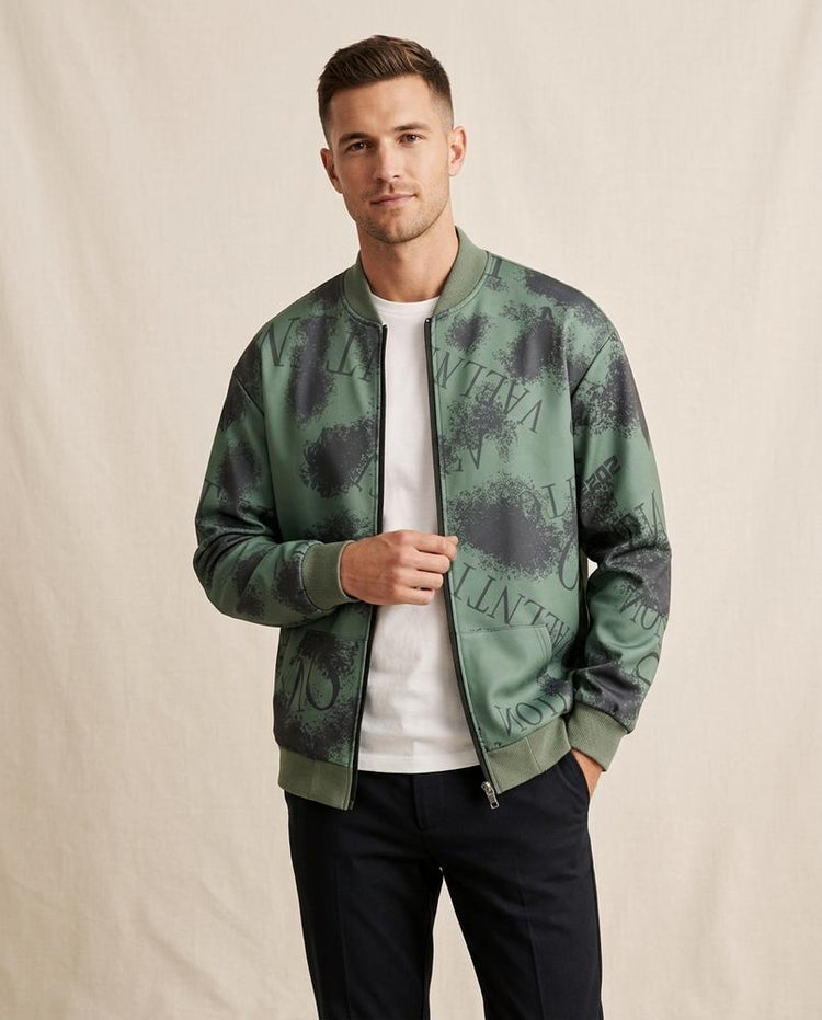 Beanland - Tasel | Bedruckt Gerippt Jacke Herren