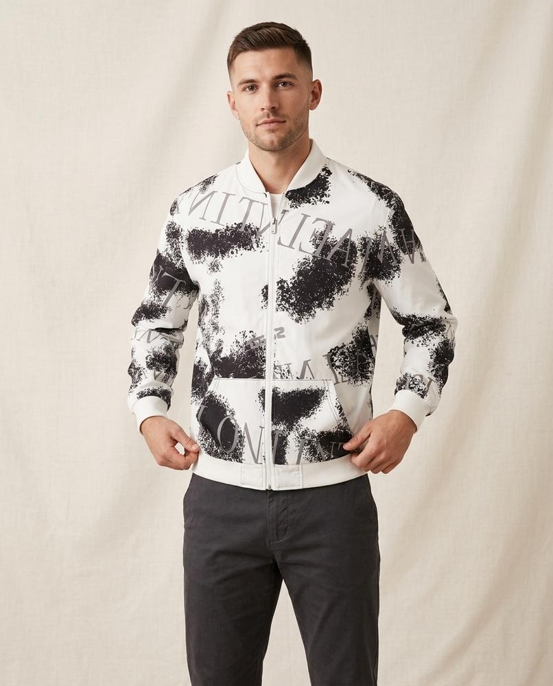 Beanland - Tasel | Bedruckt Gerippt Jacke Herren