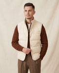 Lands Mode - Tiken | Gesteppte Cord Weste Herren