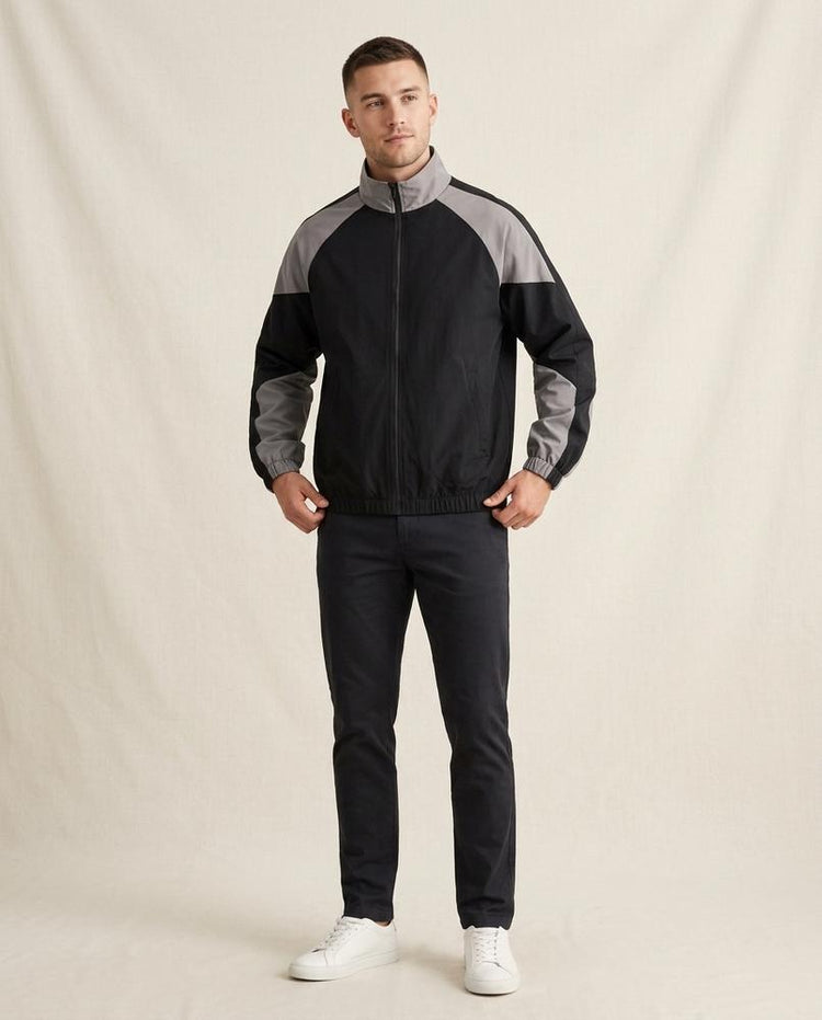 Beanland - Selom | Zweifarbige Stehkragen Jacke Unisex