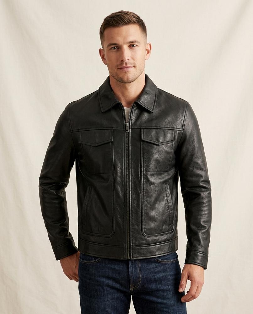 Lands Mode - Talev | Gefüttert Strukturiert Jacke Herren