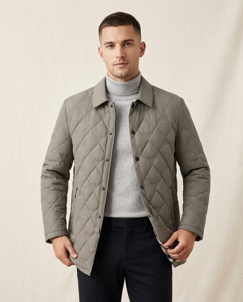 Lands Mode - Canal | Gesteppt Gefüttert Jacke Herren