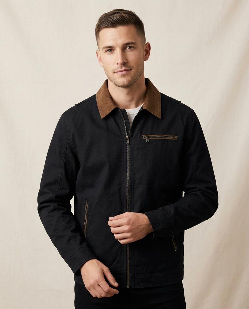 Lands Mode - Selor | Gefütterte Baumwoll Jacke Herren