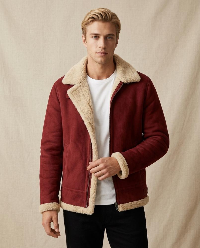 Lands Mode - Roven | Gefüttert Asymmetrisch Jacke Herren