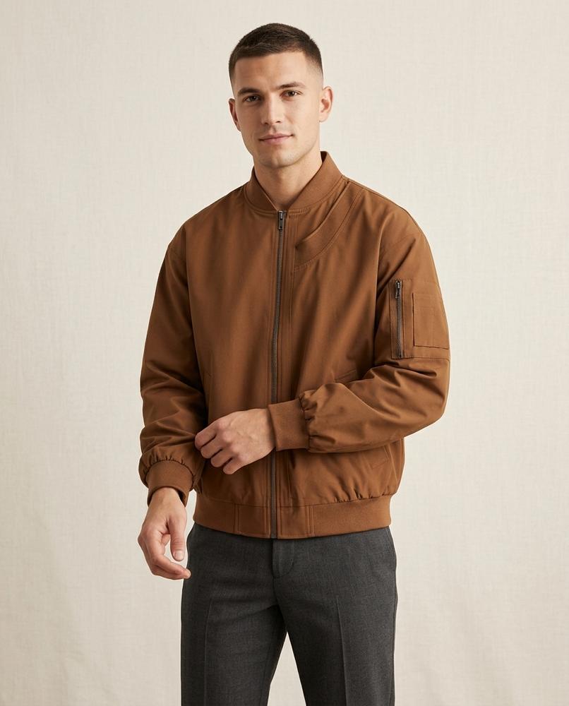 Lands Mode - Zalom | Gefütterte Gerippte Jacke Unisex