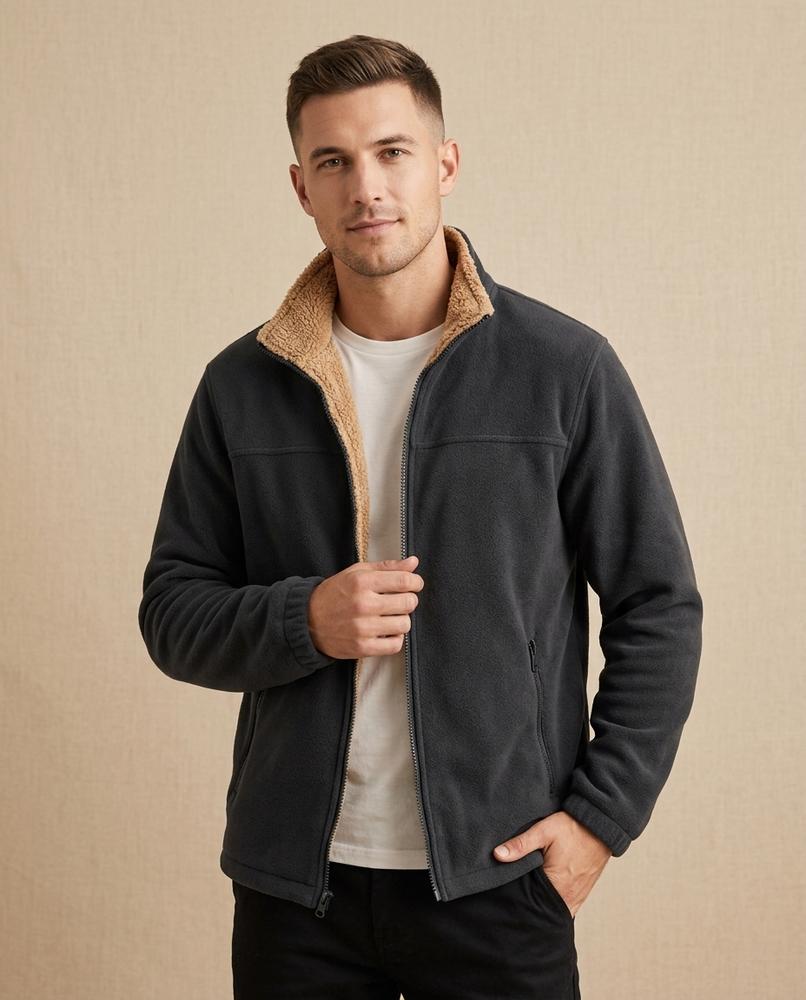 Lands Mode - Vivar | Gefütterte Fleece Jacke Herren
