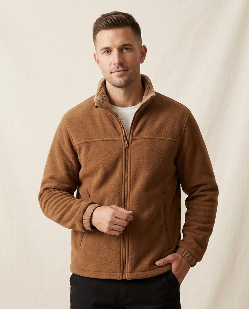 Lands Mode - Vivar | Gefütterte Fleece Jacke Herren