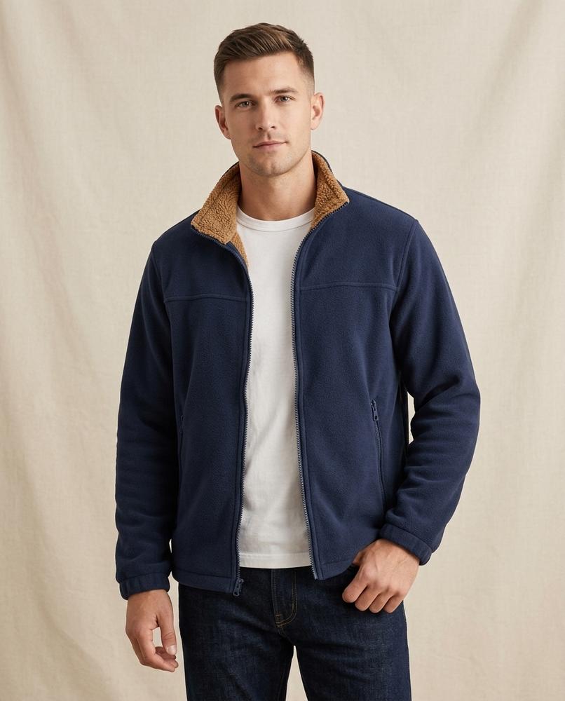 Lands Mode - Vivar | Gefütterte Fleece Jacke Herren