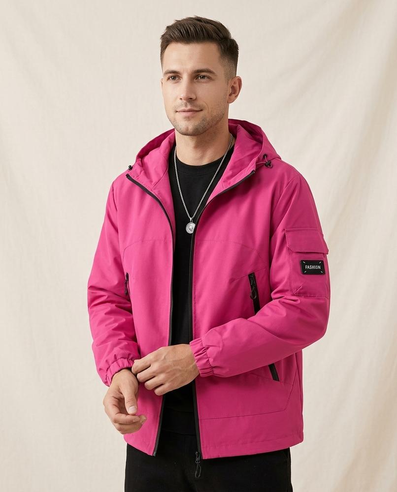 Lands Mode - Vesol | Kapuzen Reißverschluss Jacke Herren