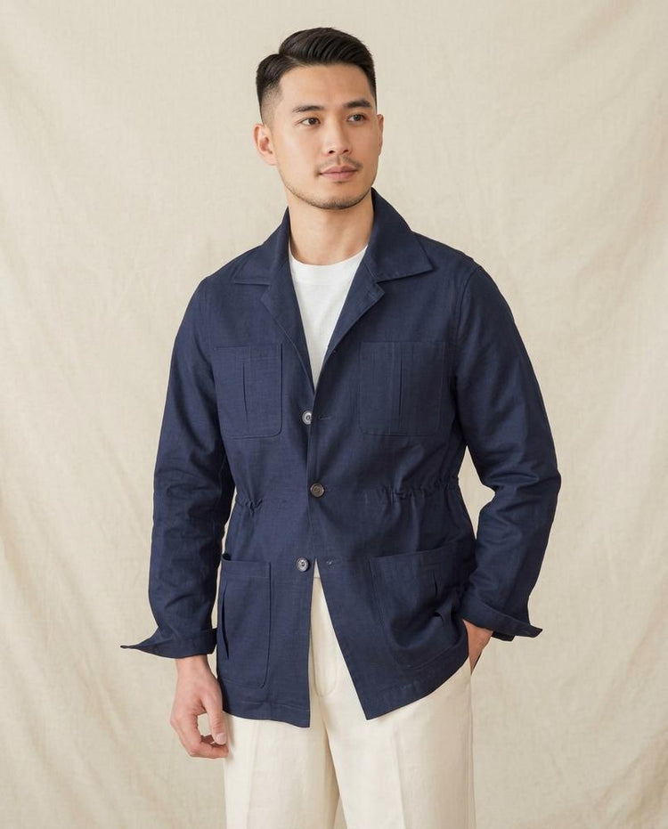Beanland - Sevan | Taillierte Vier-Taschen Jacke Herren