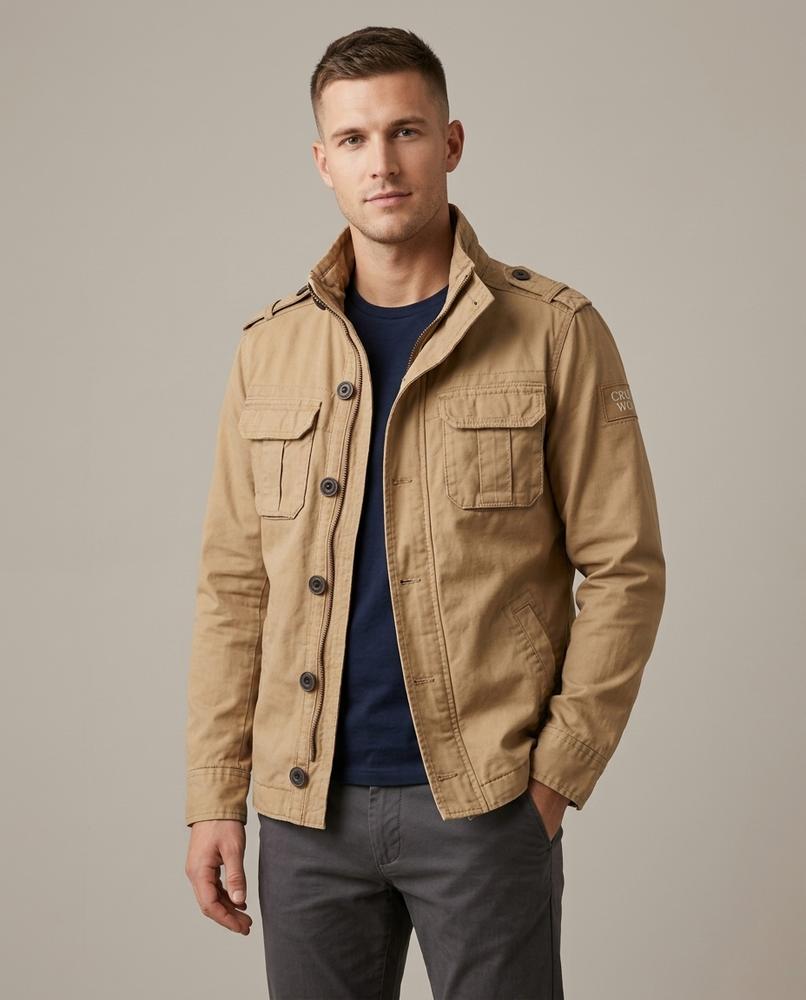Lands Mode - Loram | Gefütterte Baumwoll Jacke Herren