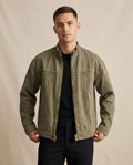 Lands Mode - Raven | Reißverschluss Stehkragen Jacke Herren