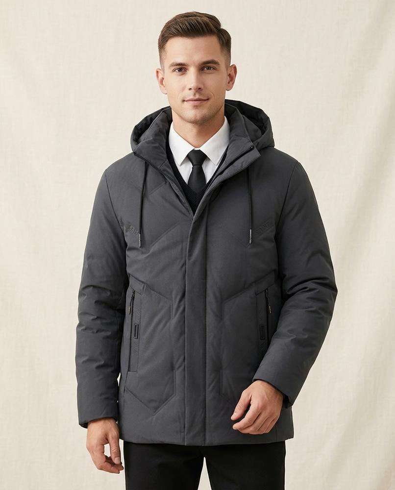 Lands Mode - Lesel | Gefüttert Strukturiert Jacke Herren